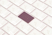 Astrology Calendar Templates, a Stationery Template by Polar Vectors (Thumbnail 11 of 13)