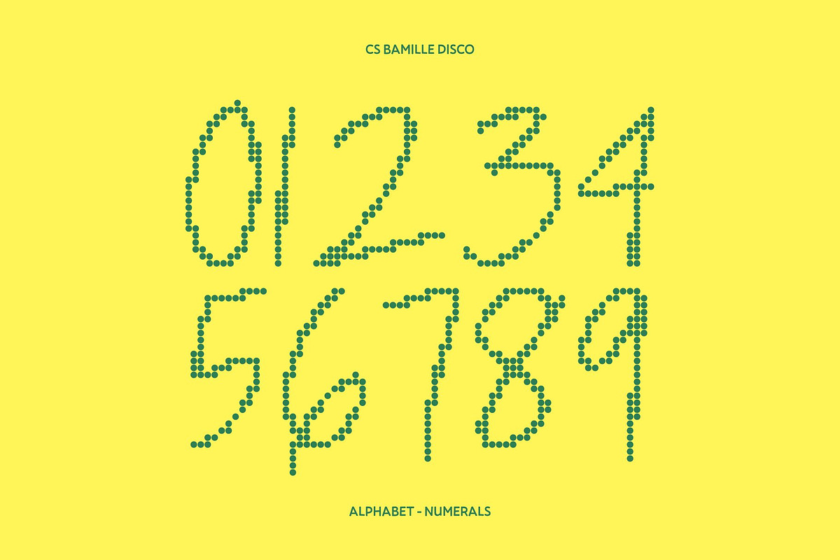 CS Bamille Disco, a Handwritten Font by Craft Supply Co. (Photo 6 of 8)