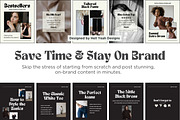 Monochrome Instagram Carousel Posts, a Social Media Template by Hell Yeah Designs (Thumbnail 7 of 10)