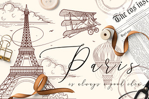 PARIS VINTAGE SET
