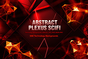 Abstract Plexus SciFi Backgrounds, a Background Graphic by RDShop (Thumbnail 1 of 10)