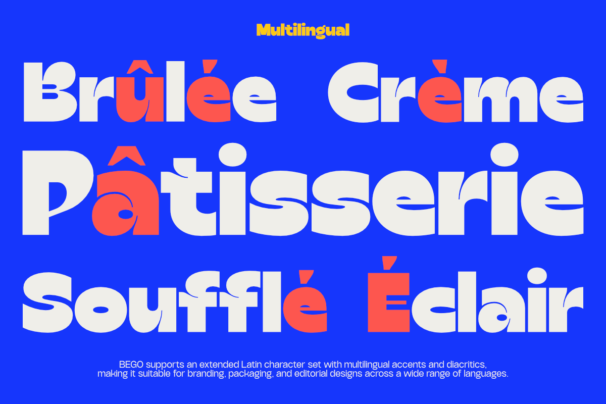 NV BEGO – Chunky Display Font, a Sans Serif Font by Novaratype (Photo 10 of 10)