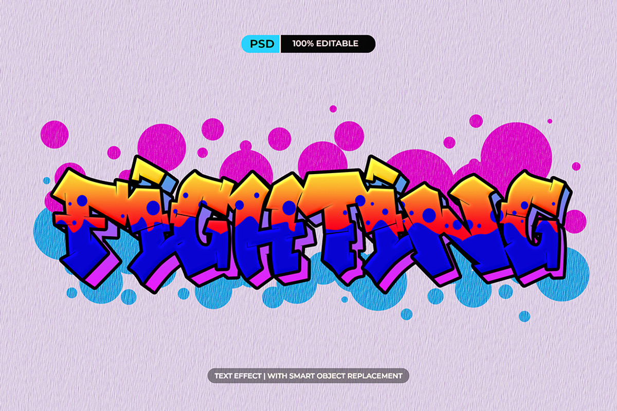 Graffiti PSD Text effect, a Layer Style Add-On by Artlogs x Modaldesain (Photo 3 of 3)