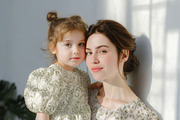 Mom & Child Dress Mockup (PSD), a Shirt Mockup by 1001 mockups (Thumbnail 11 of 14)