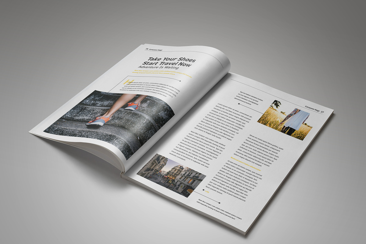 Corazone Magazine (2017 Edition), a Magazine Template by Bokuto (Photo 15 of 17)