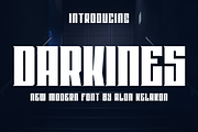 Darkines, a Serif Font by alon kelakon (Thumbnail 1 of 5)
