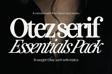 ZT Otez Essentials – 18-Font Serif
