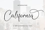 California | Script Font, a Handwritten Font by Scratchones (Thumbnail 1 of 9)