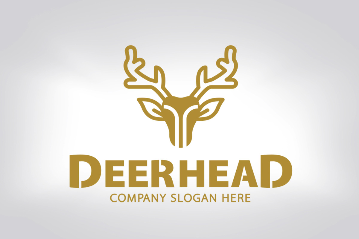 Deer Head Logo, a Branding & Logo Template by Creative Dezing (Photo 4 of 6)