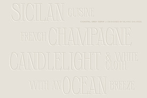 Coastal Grey Serif 4-Font Family