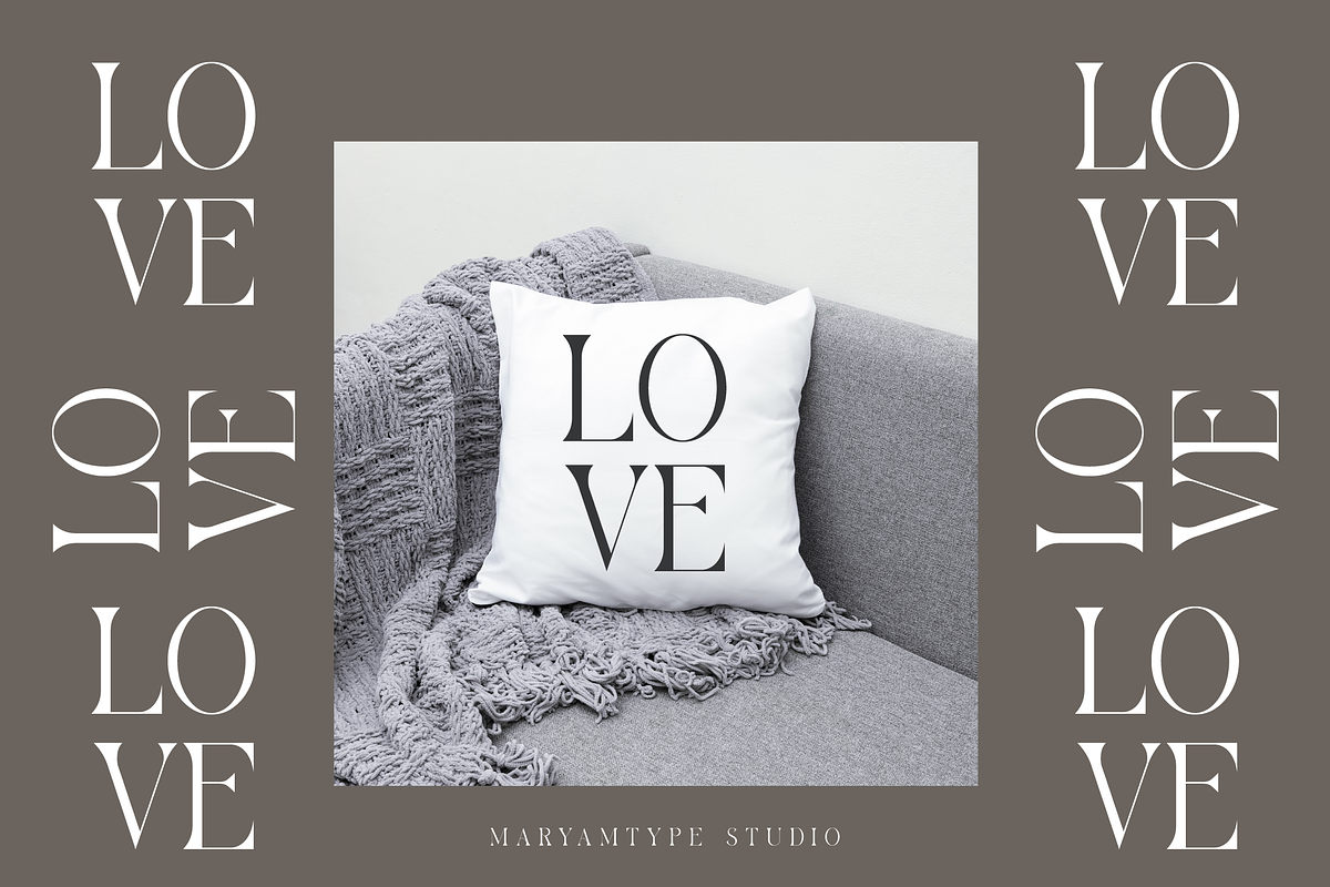 Gaistro Display Font, a Serif Font by Maryamtype Studio (Photo 3 of 8)