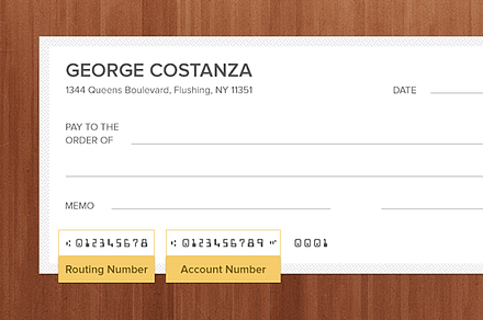 Minimalistic Check Template