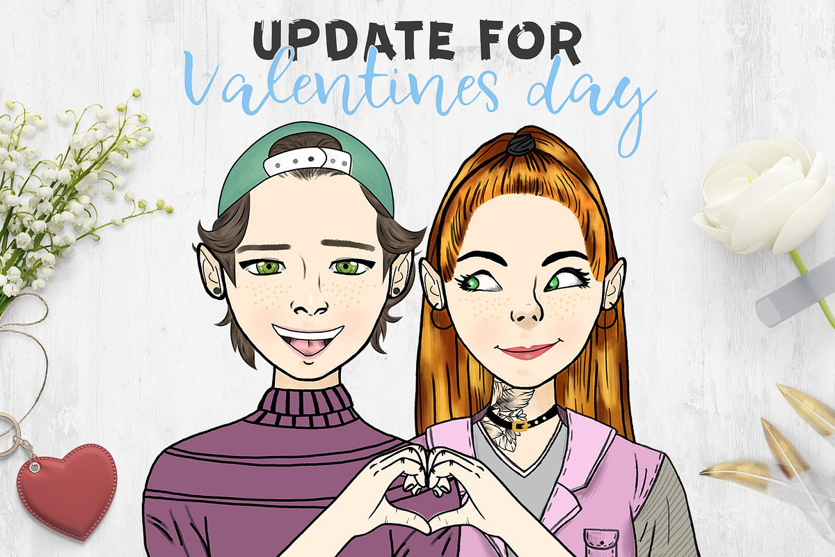 Character Creator (Boys), a Person Illustration by Alina Sh (Photo 9 of 9)
