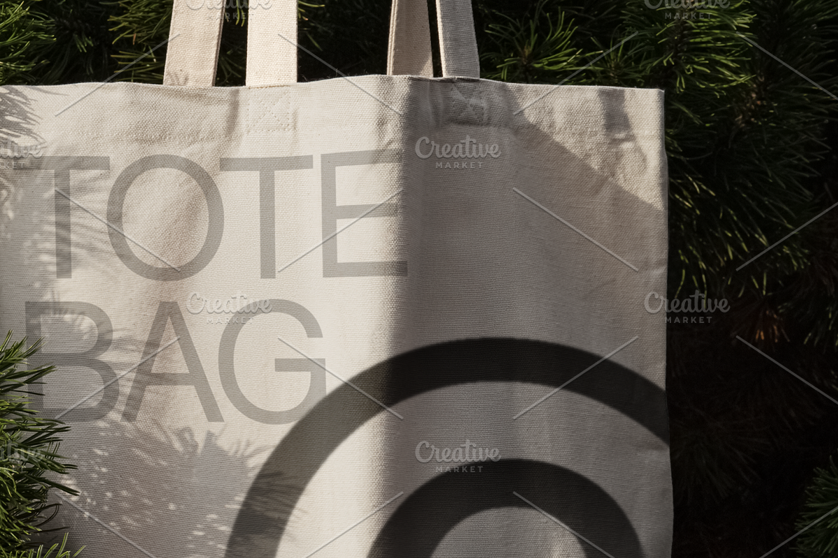 Tote Bag mockup, a Merchandise Mockup by ExplicitStudio (Photo 3 of 6)