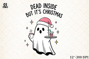 Boojee Ghost Funny Christmas Sublima, an Illustration by Libby Wishes (Thumbnail 1 of 5)