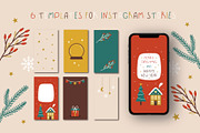 Christmas Clipart Collection, an Illustration by JuliyArt (Thumbnail 5 of 7)