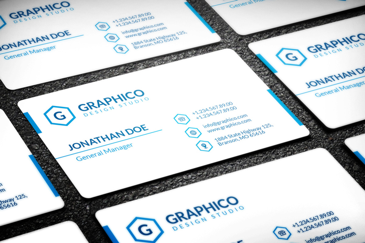 Simple Corporate Business Card 47, a Business Card Template by ND Design (Photo 3 of 7)