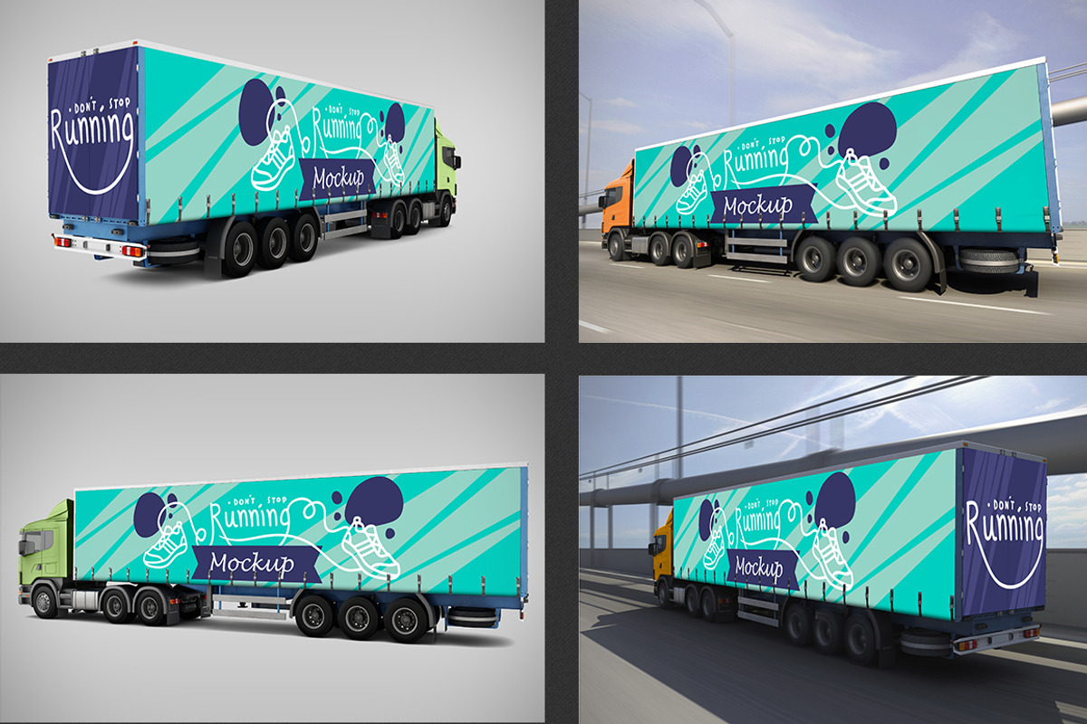 Truck and Billboard Mockup, a Mockup by Weeknd (Photo 4 of 4)