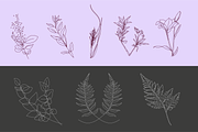 30 FineLine Flowers, an Illustration by Inkwell Supply Co (Thumbnail 6 of 15)