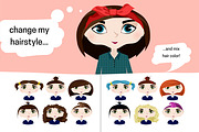 The Cute Girl Creator, a Decorative Illustration by Satika (Thumbnail 6 of 13)