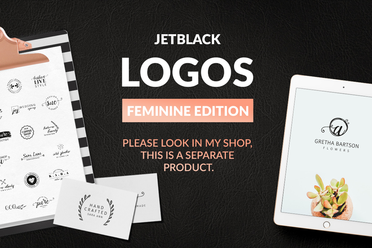 30 Premade Logos – Minimal Edition, a Branding & Logo Template by AgataCreate (Photo 6 of 7)