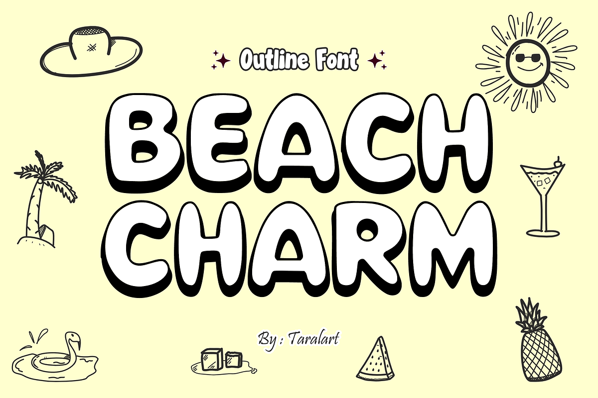 DAILY STORY - Playful Display Font, a Sans Serif Font by KiddoGlyphs Studio (Photo 2 of 5)