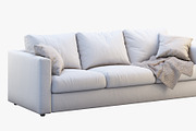 Three-seat sofa (2 options) 3D model, a Furniture 3D Model by 3dmitruk (Thumbnail 8 of 16)