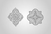 30 Henna/Mehndi Designs (Vector), an Object Graphic by BIOWORKZ (Thumbnail 5 of 5)