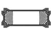 Art Deco Frame SVG Bundle, an Illustration by Creativeshirt (Thumbnail 22 of 31)