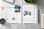 Clean Case Study Template, a Flyer Template by Rongbaaz (Thumbnail 2 of 2)