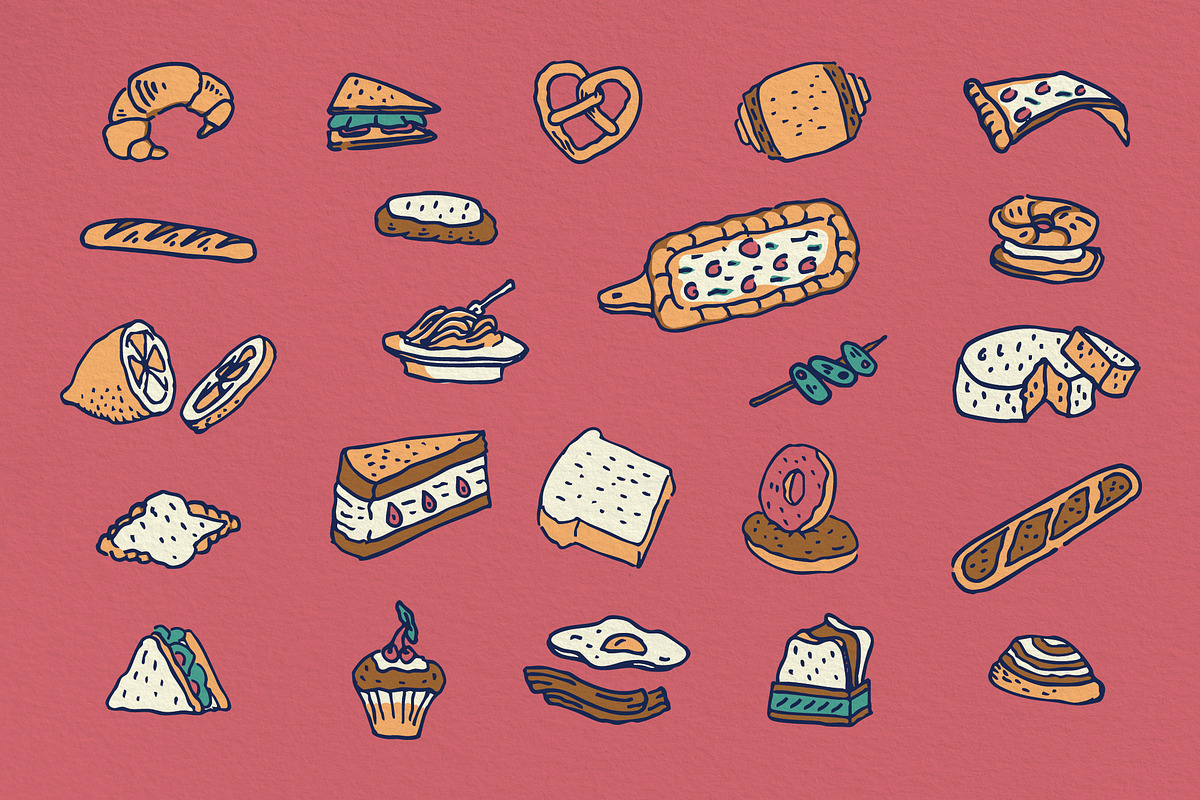 Coffee Shop Illustration Package, a Food Illustration by Wortfice (Photo 7 of 8)