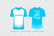 Socceran - Jersey kit display, a Sans Serif Font by indranesia (Thumbnail 3 of 3)