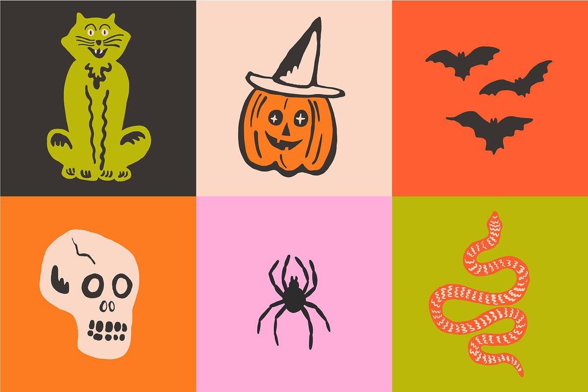 Halloween Illustrations: Vol 2, an Illustration by Studio Funshop by Kelli (Photo 4 of 6)