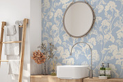 White Blooming Flowers, a Wallpaper Graphic by MalyskaStudio (Thumbnail 3 of 14)