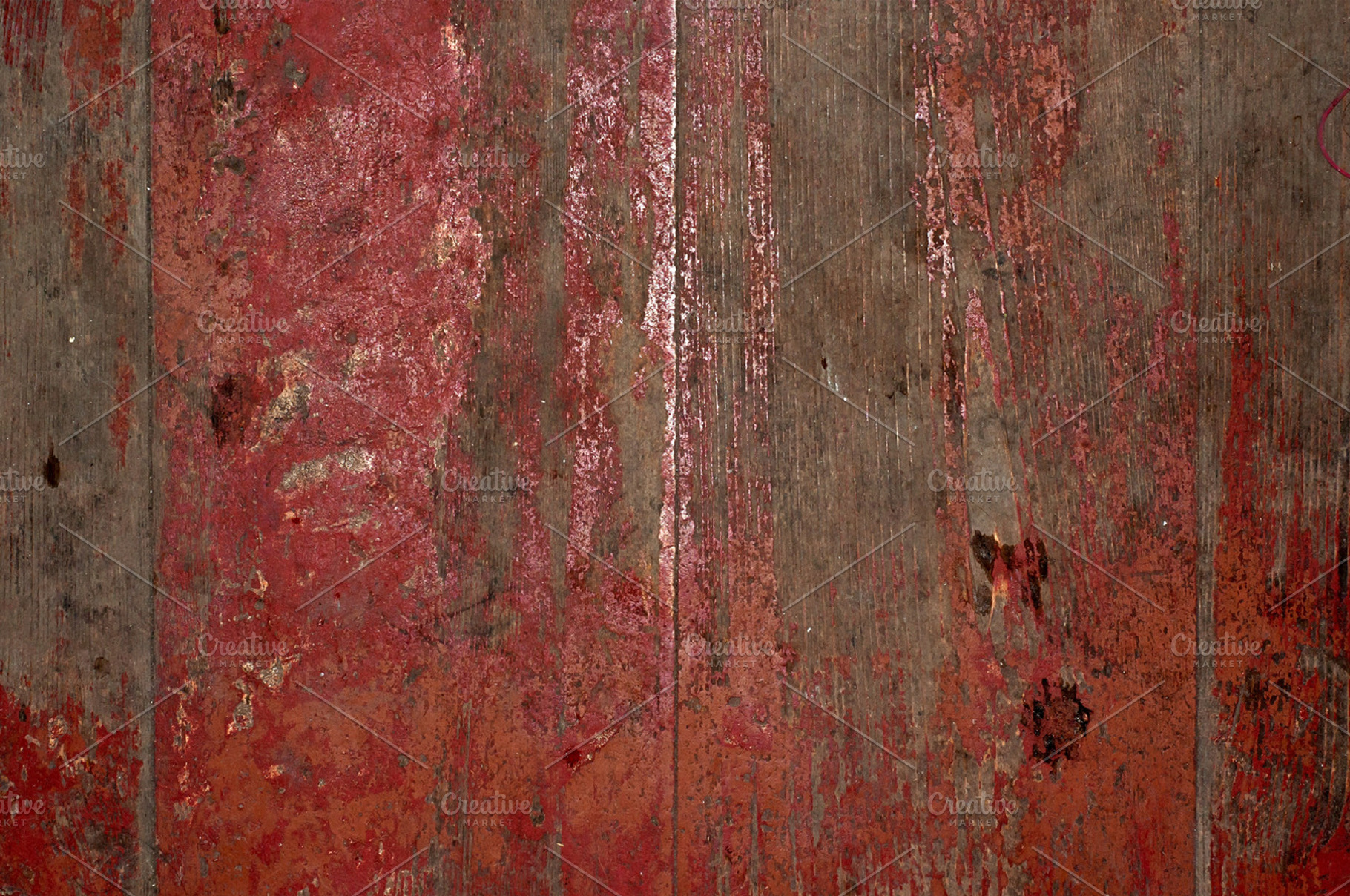 Obsolete Painted Wood