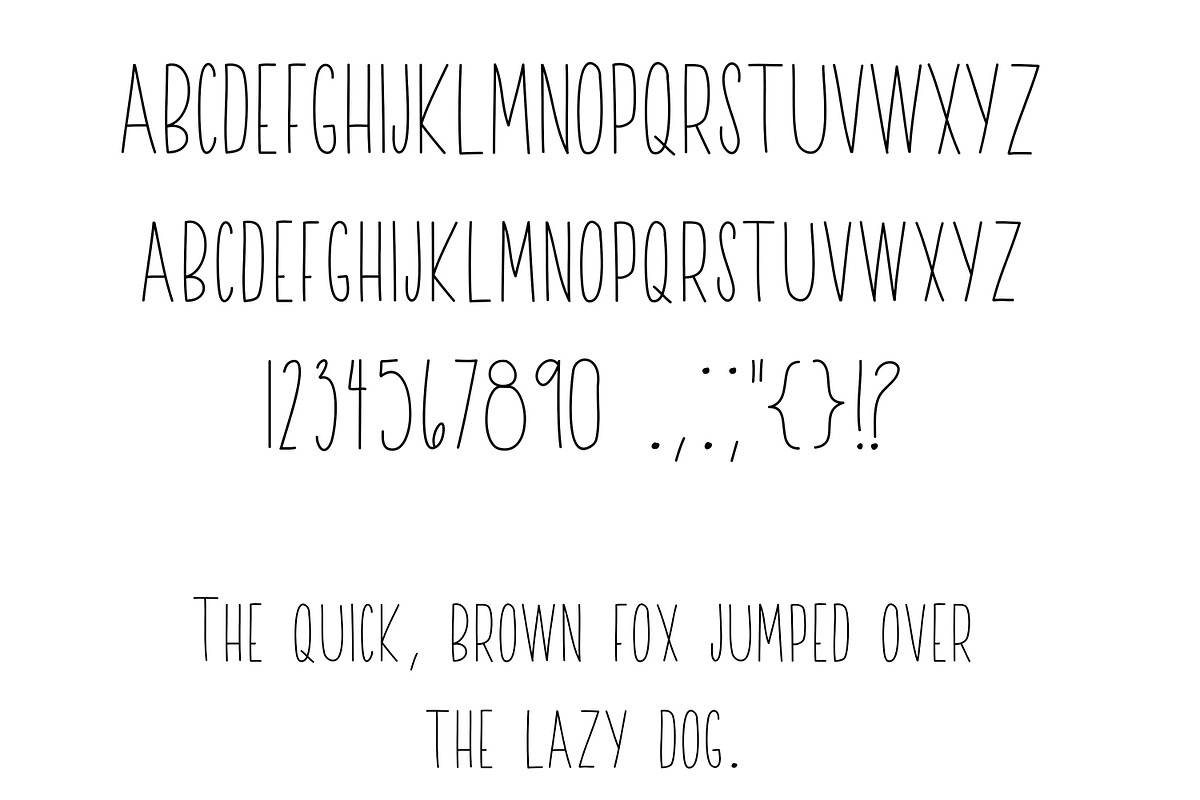 Pumpkin Pie Lattes - A Warm Font preview 3