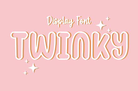 Twinky - Cartoon Font Types