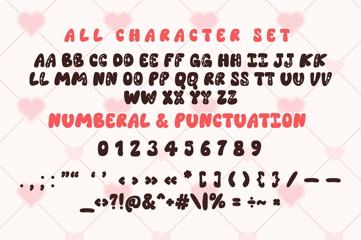 Valentine Honey is a duo font, a Handwritten Font by Brown Cupple (Photo 4 of 6)
