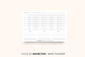 Monthly Habit Tracker Printable