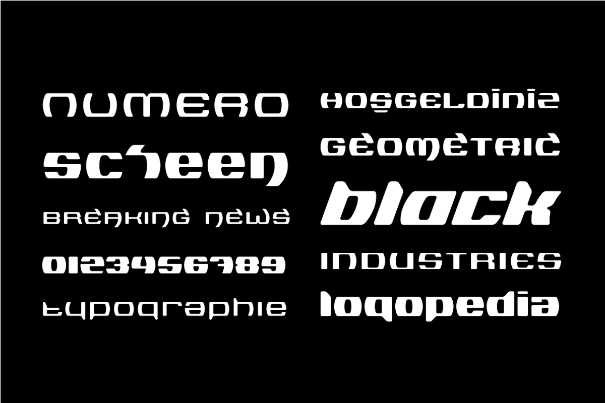 Logopedia Now Rounded, a Font by BULENT YUKSEL (Photo 10 of 11)