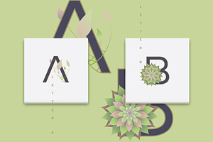 Spring Alphabet Letters