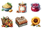 Fall and Thanksgiving Sublimation, an Illustration by cherrydesign (Thumbnail 4 of 5)