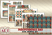 Vintage shabby Independence Day, a Person Illustration by CraftArtStory (Thumbnail 5 of 5)