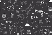 Dinosaur Party, a Pattern Graphic by GooseFrol (Thumbnail 8 of 10)