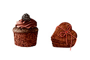 Watercolor Sweets & Spices, a Food Illustration by Katya Zlobina (Thumbnail 5 of 5)