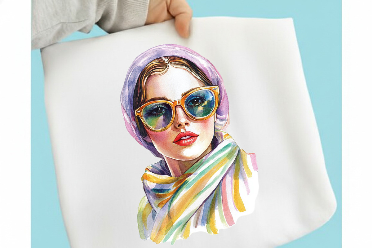 Summer Coastal Fashion Clipart, an Illustration by designcity5 (Photo 3 of 5)