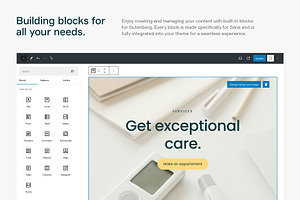 Sana Medical WordPress Theme