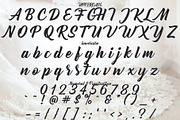Nadia Script, a Script Font by da_only_aan (Thumbnail 2 of 7)