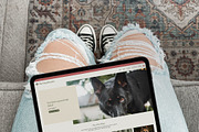 The Dog Breeder Wix Template, a Wix Template by Girl Boss From Home (Thumbnail 2 of 8)