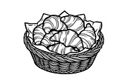 50 Woven Basket Vector Bundle, an Illustration by Designs_River (Thumbnail 48 of 51)